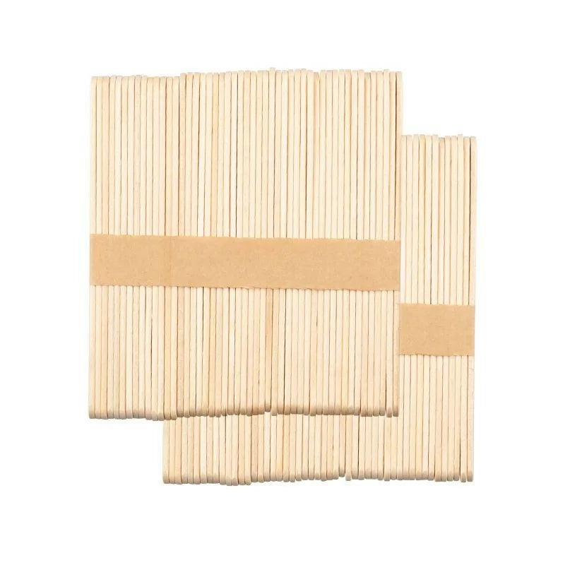 Disposable Wooden Spatulas 100pcs - BVShop