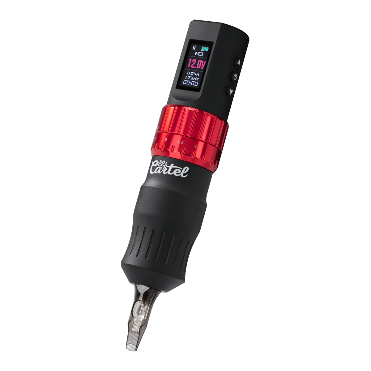 EL CARTEL TATTOO MACHINE VISPA RED/BLACK - BVShop