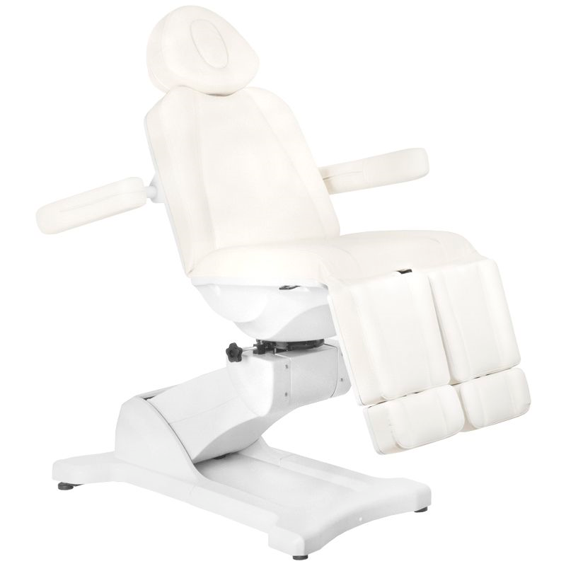 Electric cosmetic chair azzurro 869as pedi 5 motor rotary white - BVShop