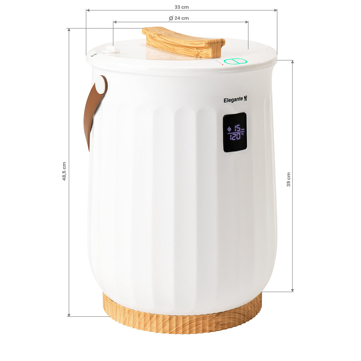 ELEGANTE towel warmer E18 400W - BVShop