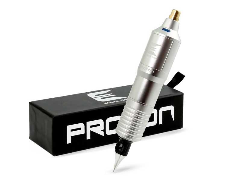 EQUALISER PROTON MX Rotary Tattoo Machine Silver - BVShop