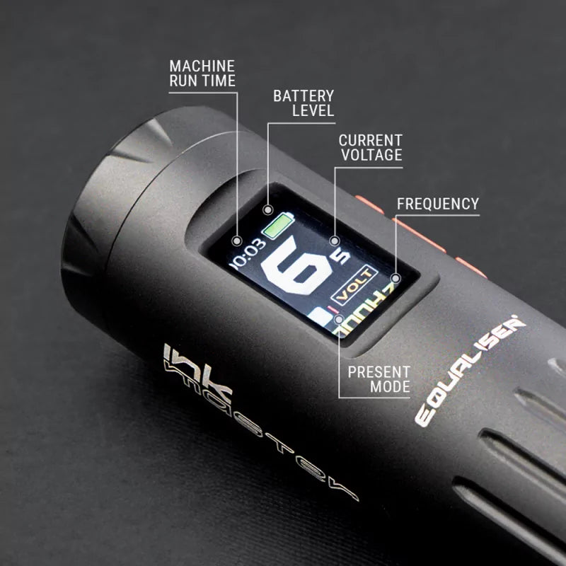 Equaliser Ink Master tattoo machine, LED display