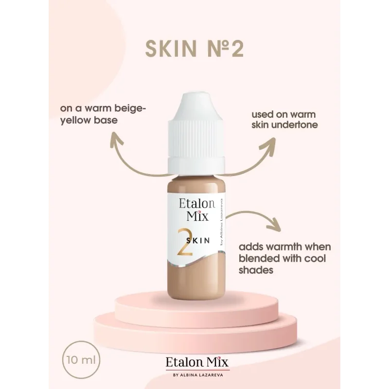 Set de pigments pour peau camouflage Etalon Mix 6x5ml
