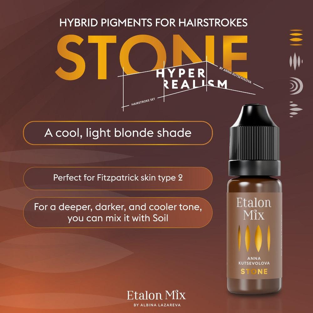 Etalon Mix Brows Stone Pigment 10ml - BVShop