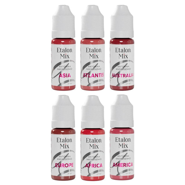 Etalon Mix Lip Set By Antonina Andrusenko 6x10ml - BVShop