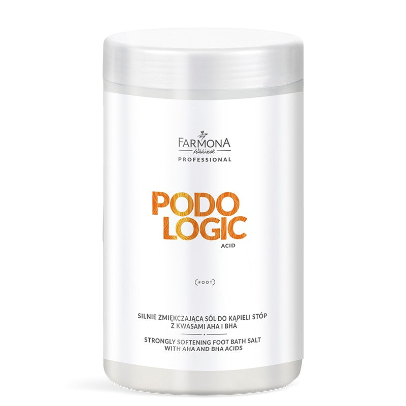 Farmona podologic acid strongly softening foot bath salt with aha and bha acids 1500g - BVShop