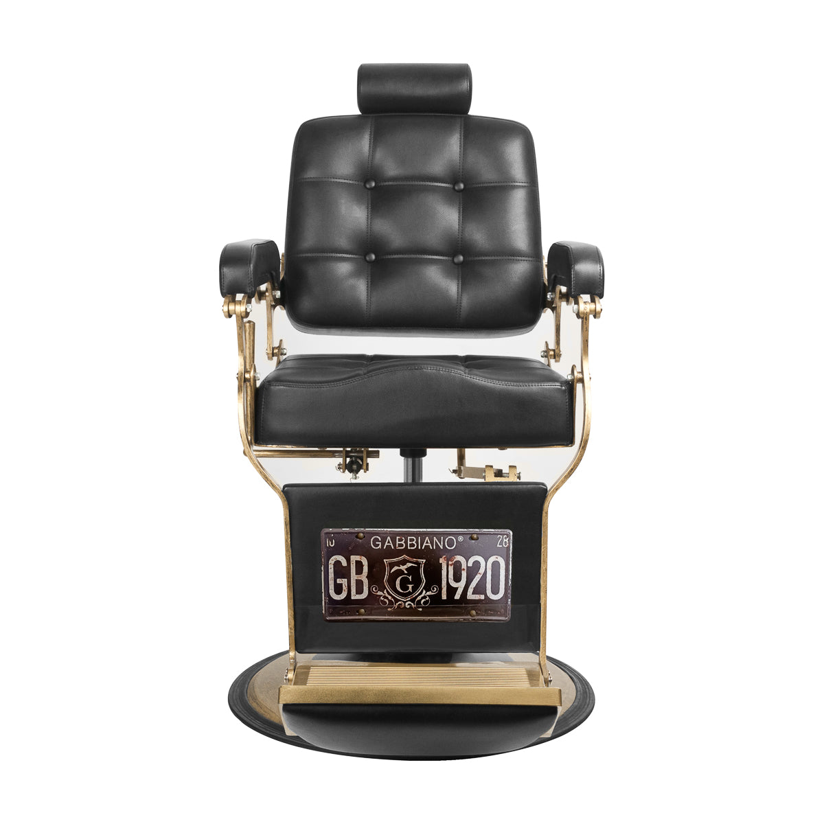 Gabbiano barber chair Boss black - BVShop