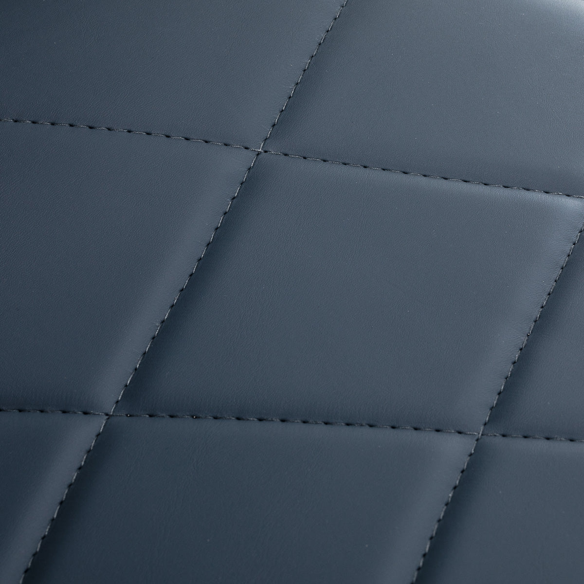 Gabbiano barber chair Bruno with black frame Graphite - BVShop