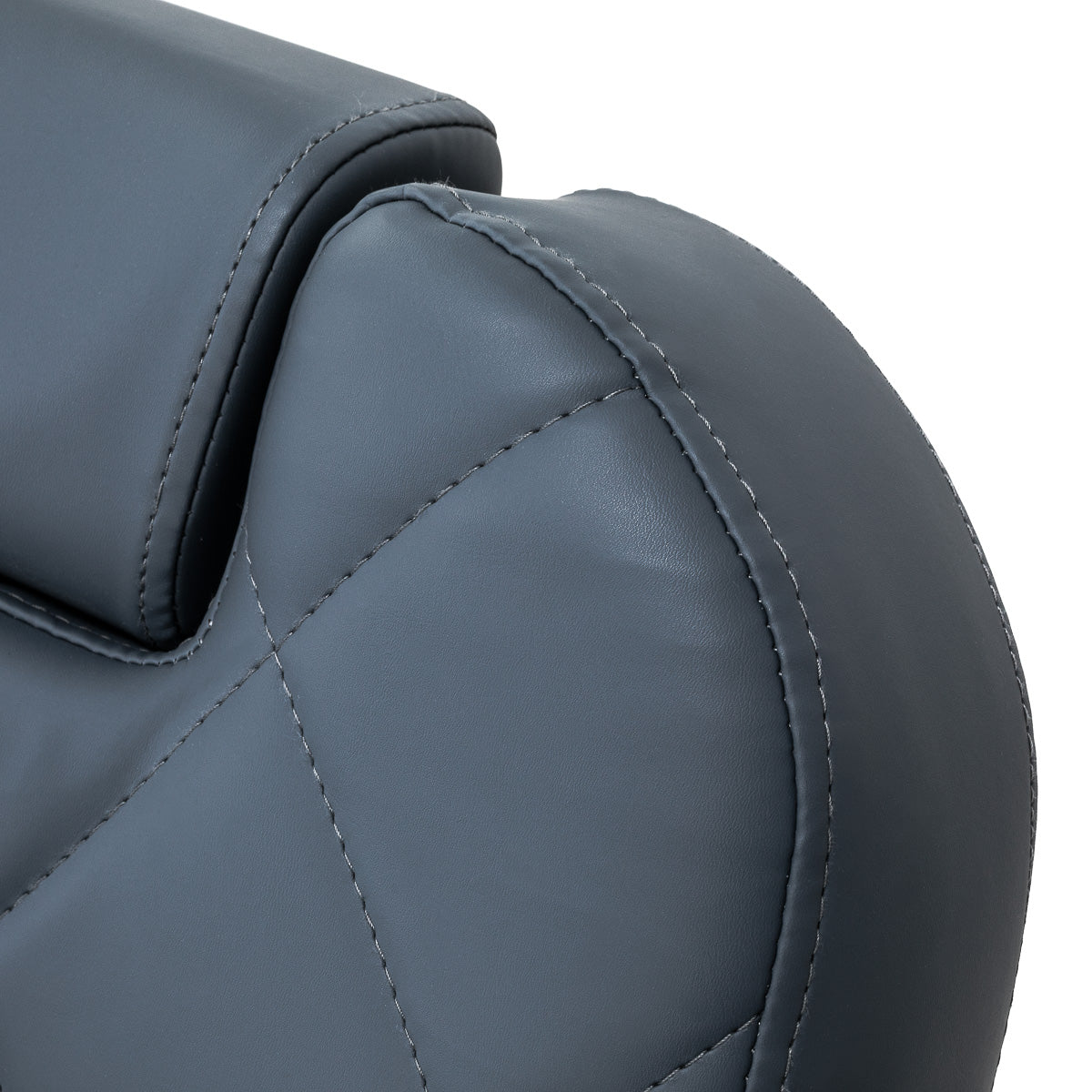 Gabbiano barber chair Bruno with black frame Graphite - BVShop