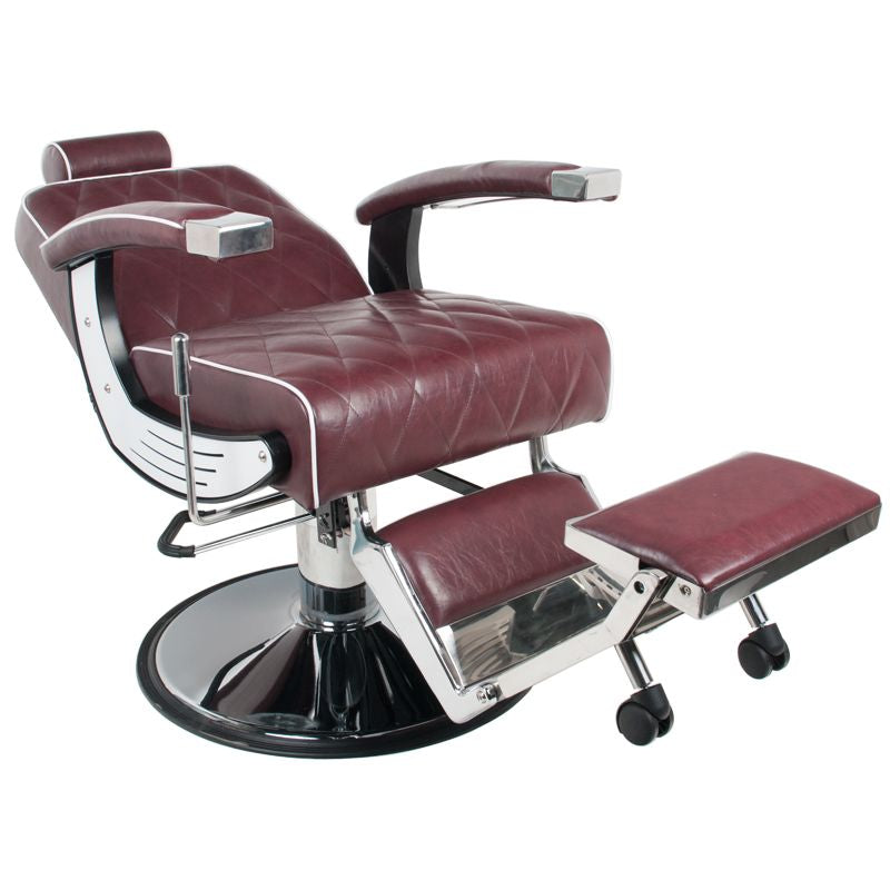 Gabbiano barber chair Imperial burgundy - BVShop