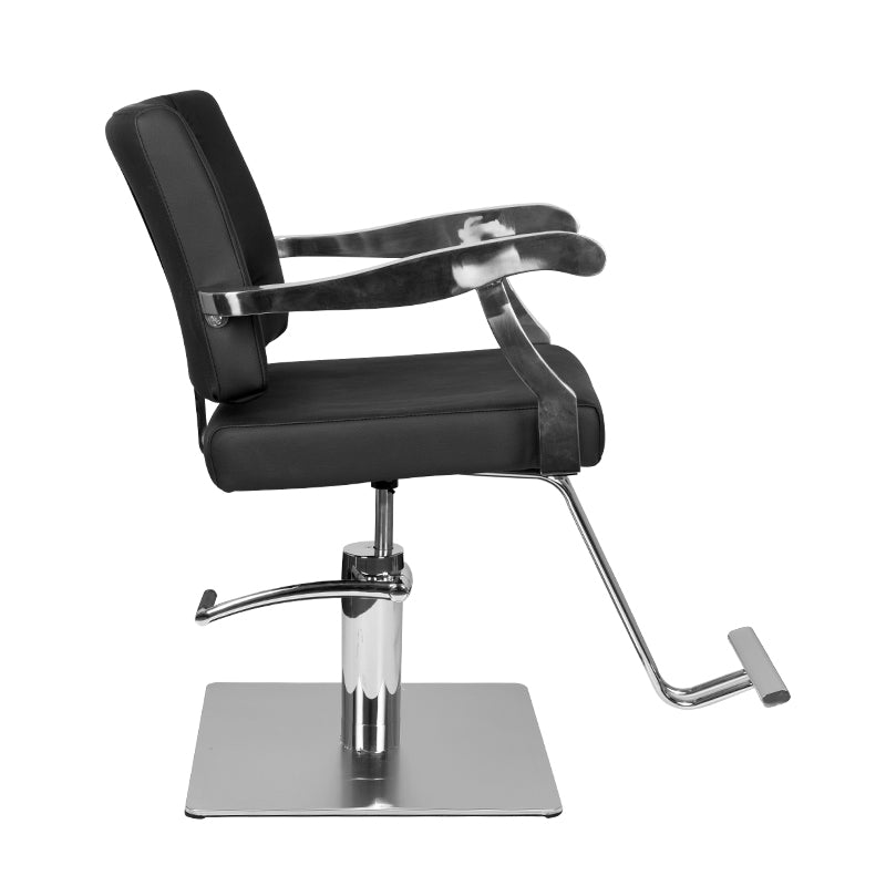 Gabbiano black lyon hairdressing chair - BVShop