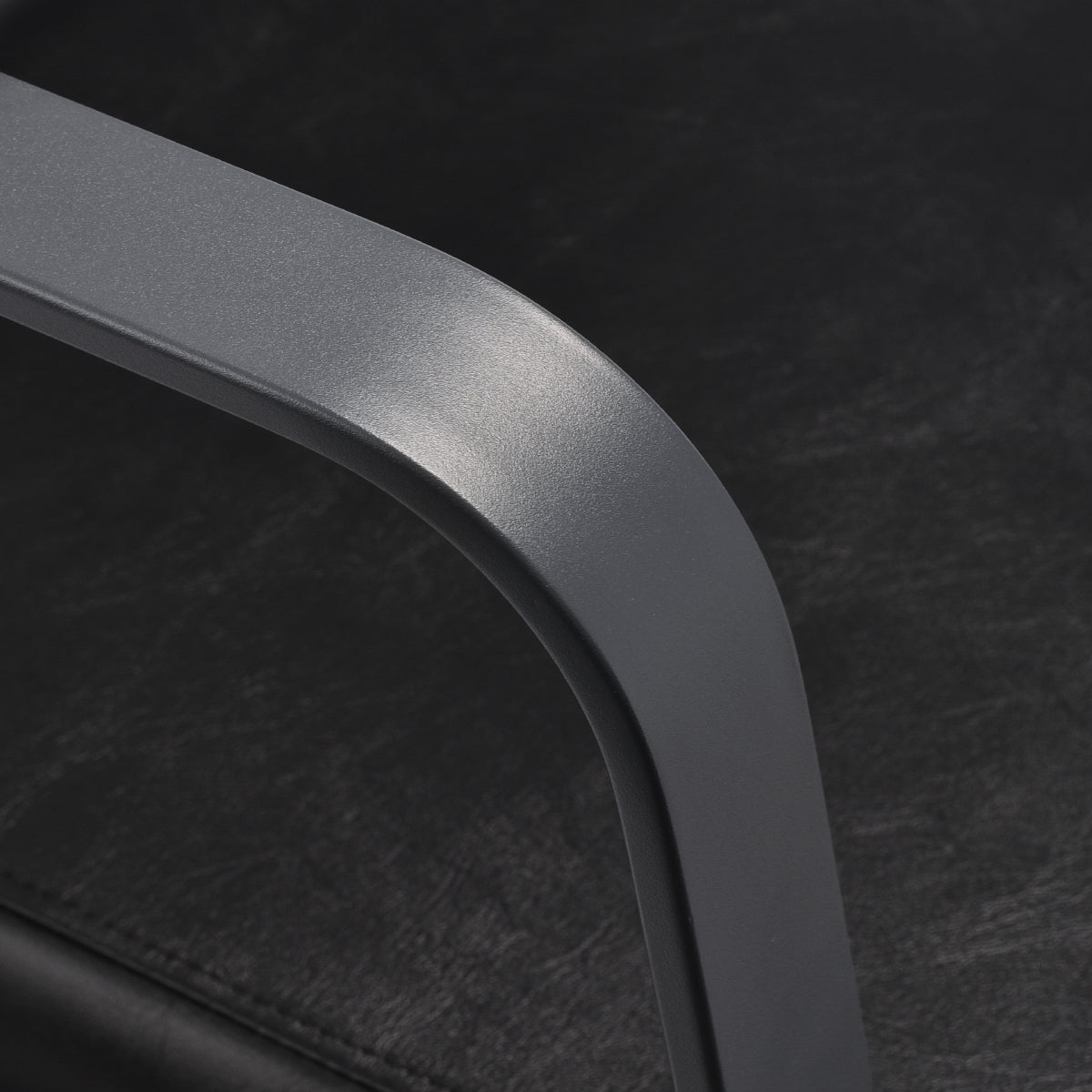 Gabbiano hairdressing chair Porto gray black - BVShop