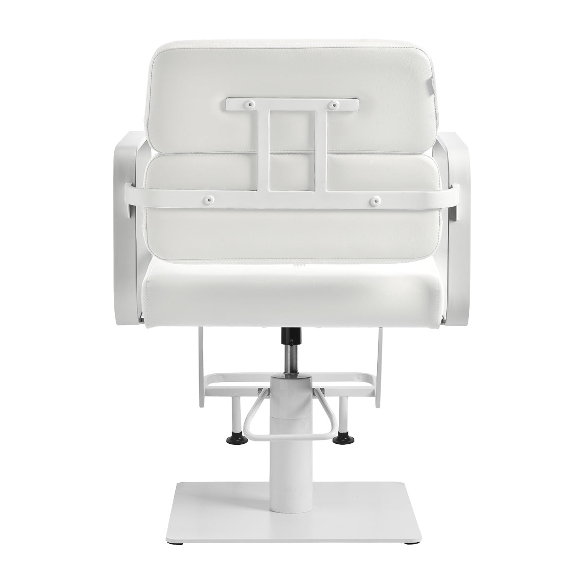 Gabbiano hairdressing chair Porto white white - BVShop