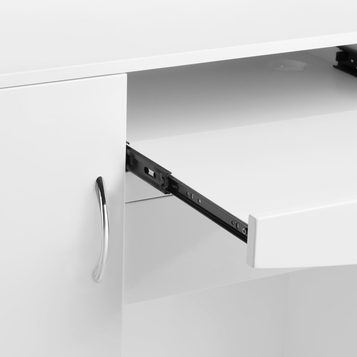 Gabbiano Reception Desk G26B White - BVShop