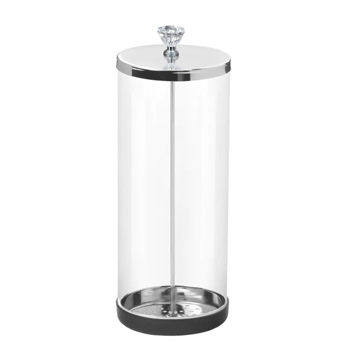 Glass container for disinfecting tools, 1400ml - BVShop