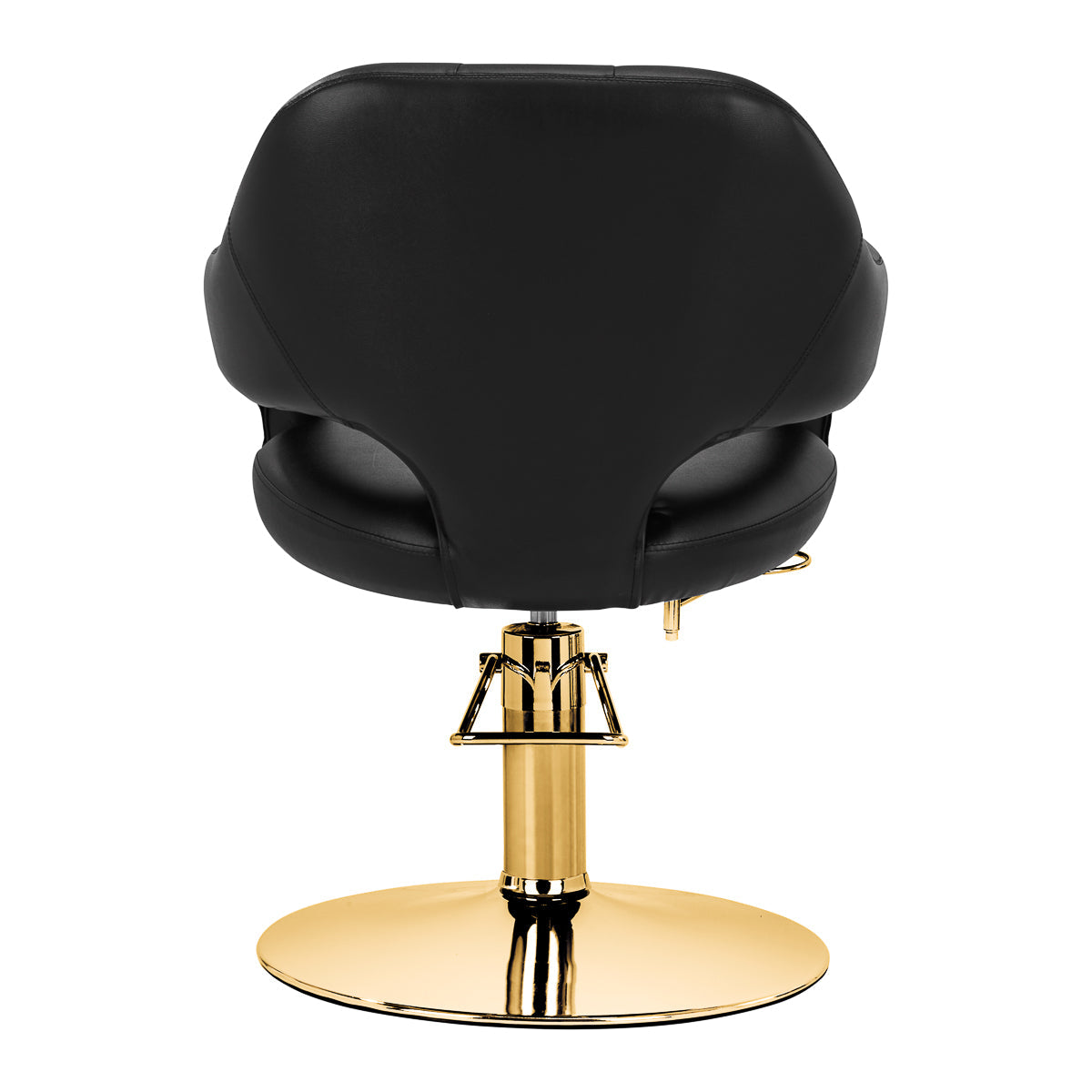 Hairdressing chair Gabbiano Parma Gold Black - BVShop