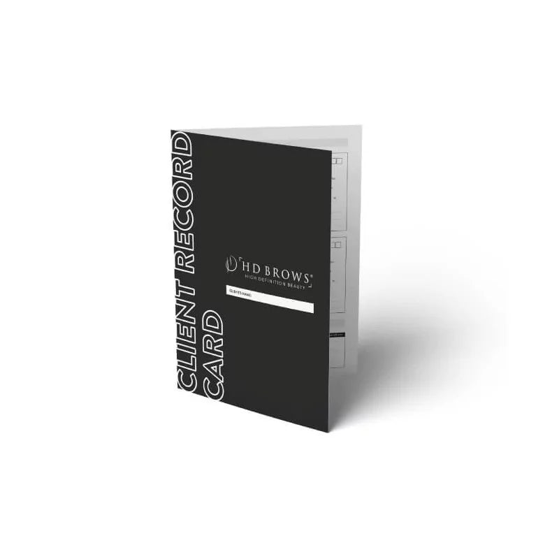 HD Brows Client Record Cards 30pcs - BVShop