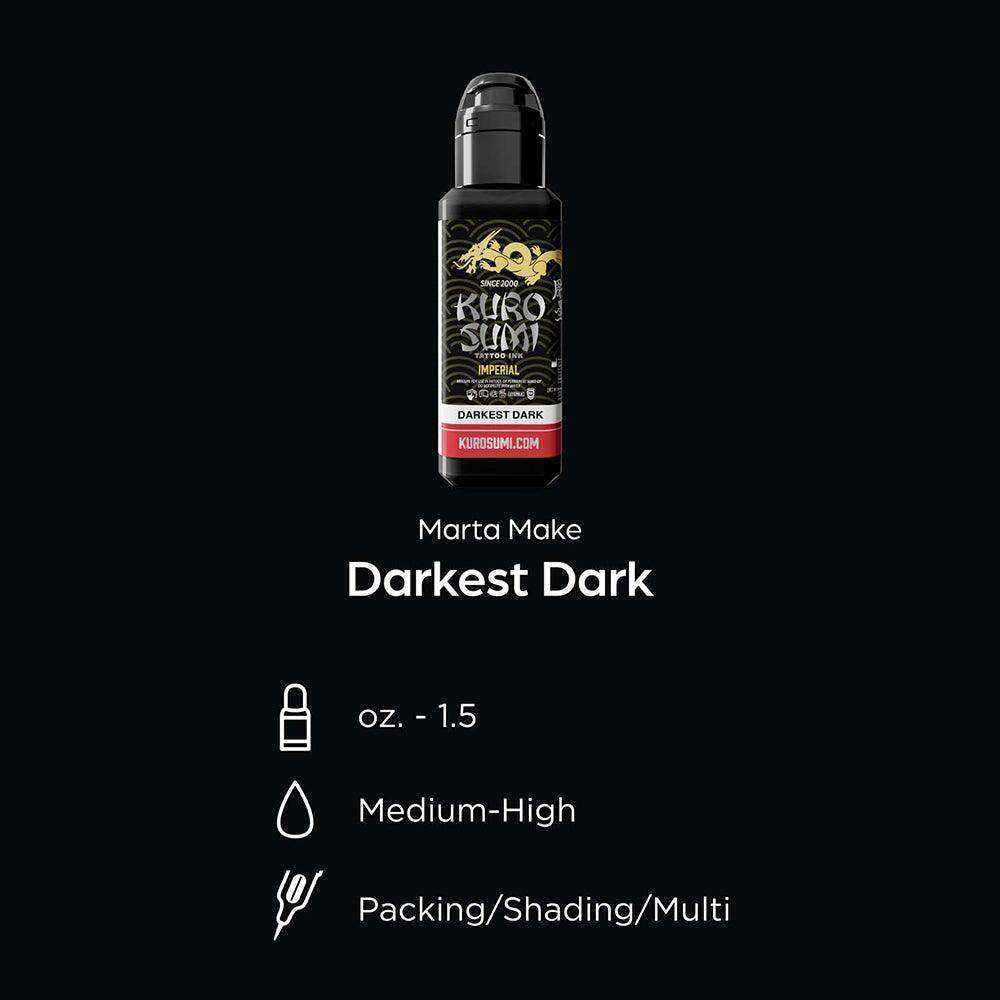 Kuro Sumi Imperial Tattoo Ink Darkest Dark 44ml - BVShop