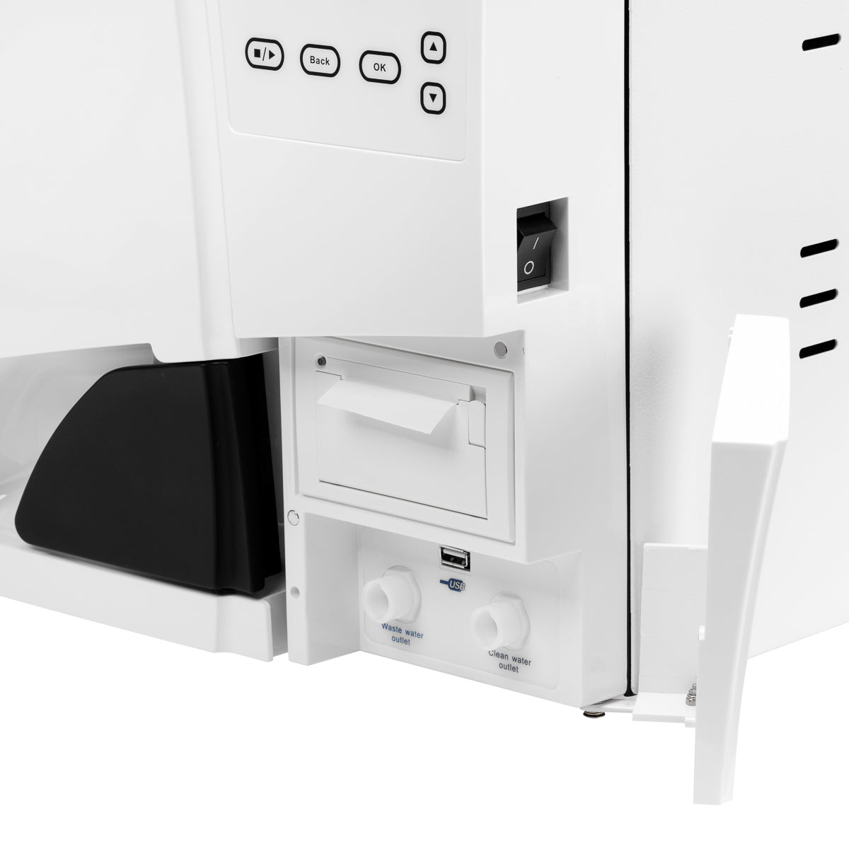 Lafomed autoclave premium line lfss18aa lcd with 18l class b medical printer - BVShop