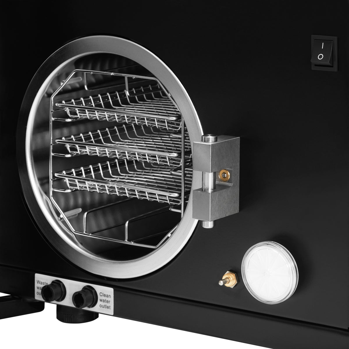 LAFOMED AUTOCLAVE STANDARD LINE LFSS08AA LED WITH PRINTER 8 L CL. B MEDICAL BLACK - BVShop