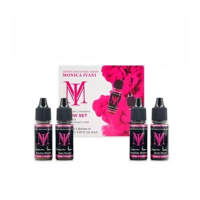 Monica Ivani Signature Series Pigments by Li Pigments Set 4x10ml - BVShop