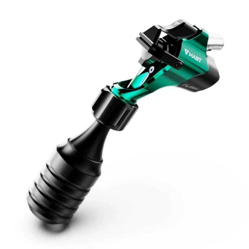 Mast Flash rotary direct drive tattoo machine, green
