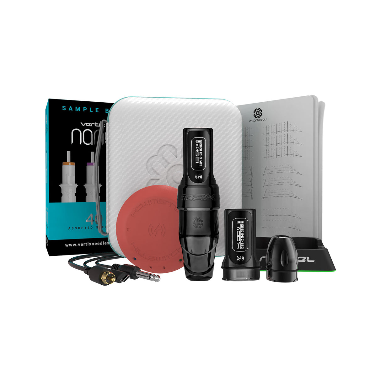 Microbeau Flux S Max avec 1x Pack PowerBolt II ULTRA Stealth