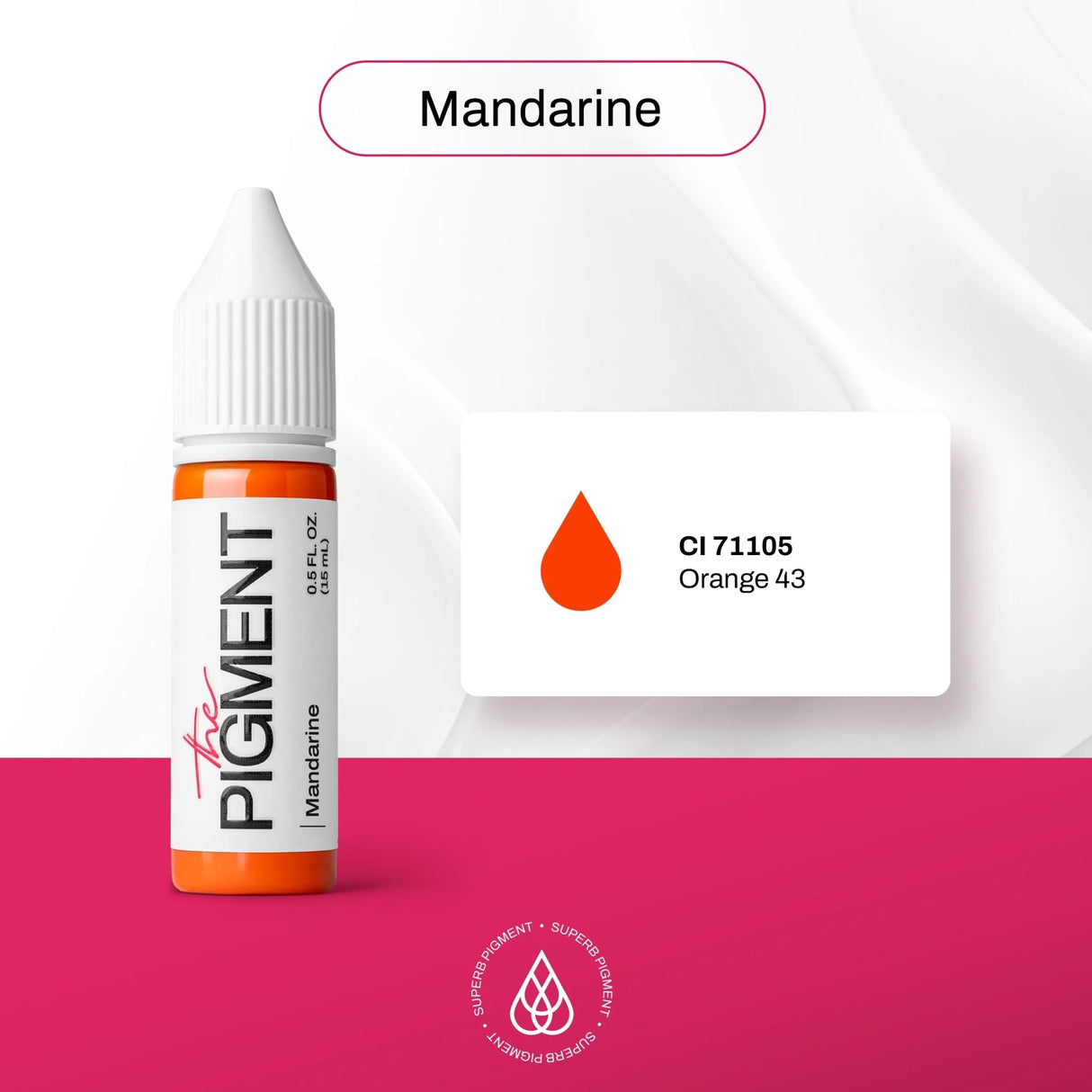 The Pigment Mandarine Corrector Pigment (15ml)