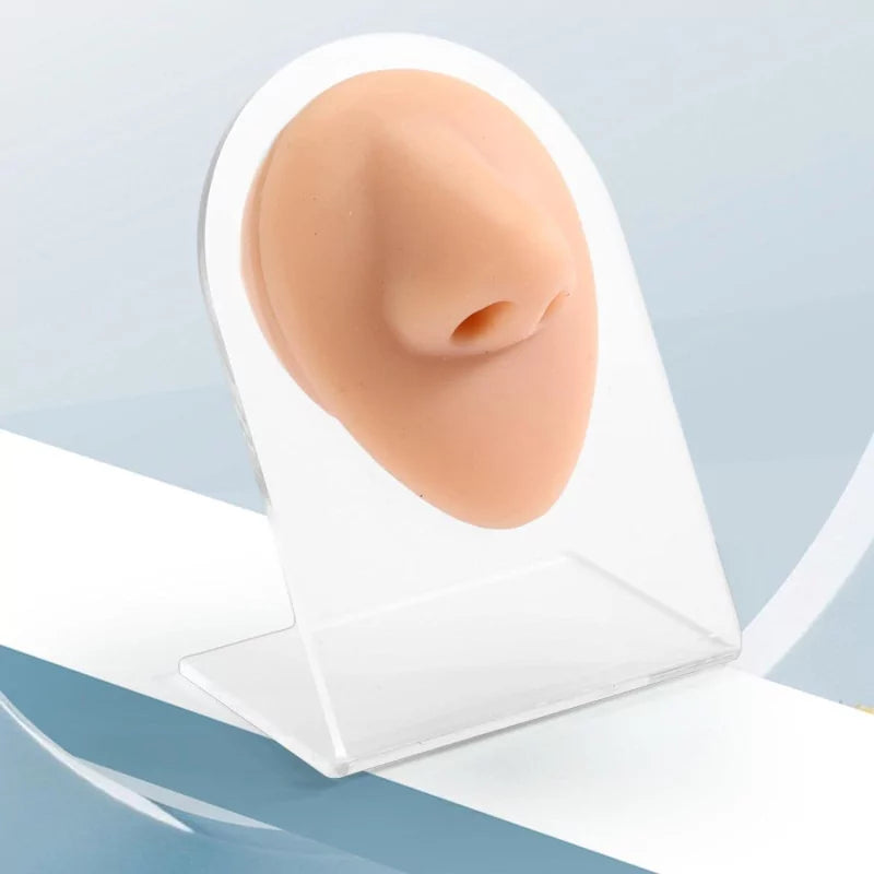Modèle de piercing nasal en silicone
