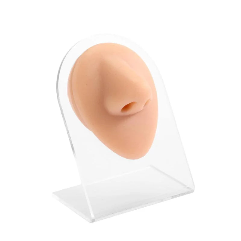 Modèle de piercing nasal en silicone