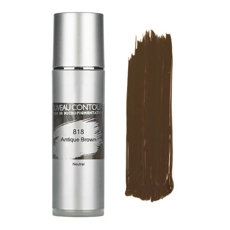 Nouveau Contour Fusion Line Eyebrow Pigment 818-Antique Brown (10ml) - BVShop
