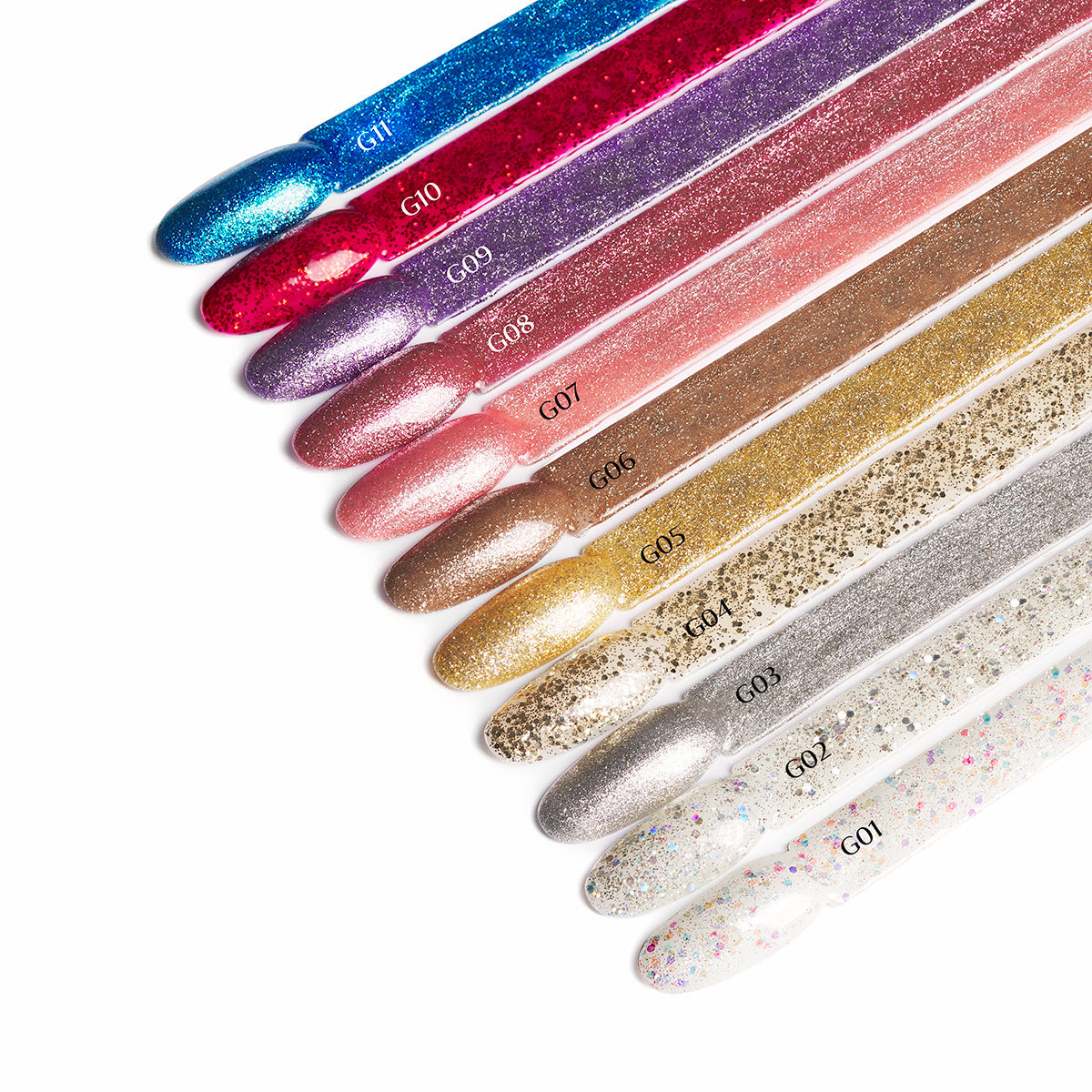 OCHO NAILS Hybrid nail polish glitter G11 -5 g - BVShop