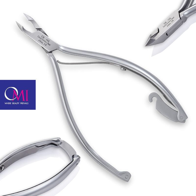 Omi pro-line cb-102 cuticle nipper jaw12 / 4mm box joint - BVShop