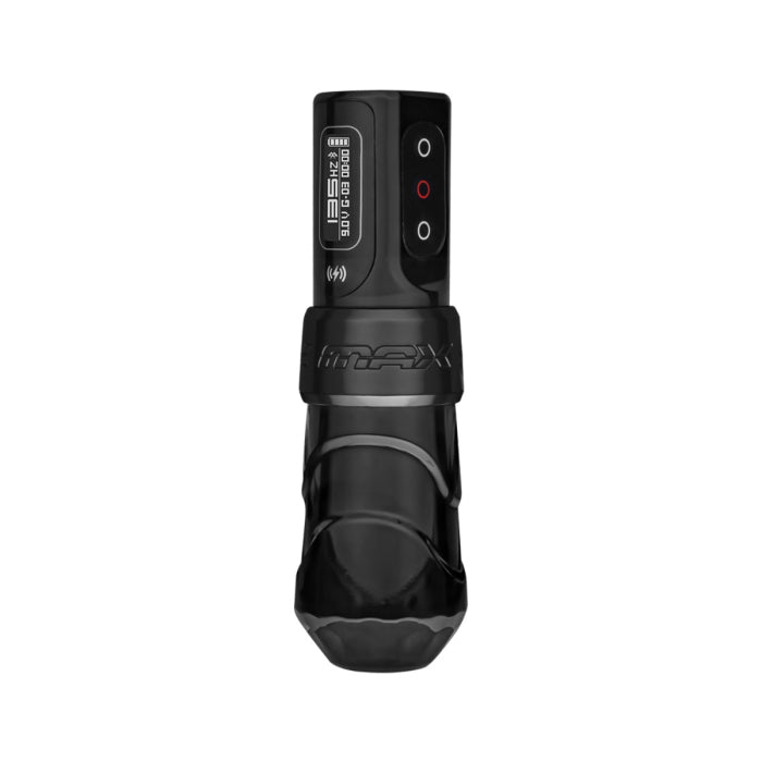 FK Irons Flux Max Stealth tattoo machine with 1x PowerBolt II