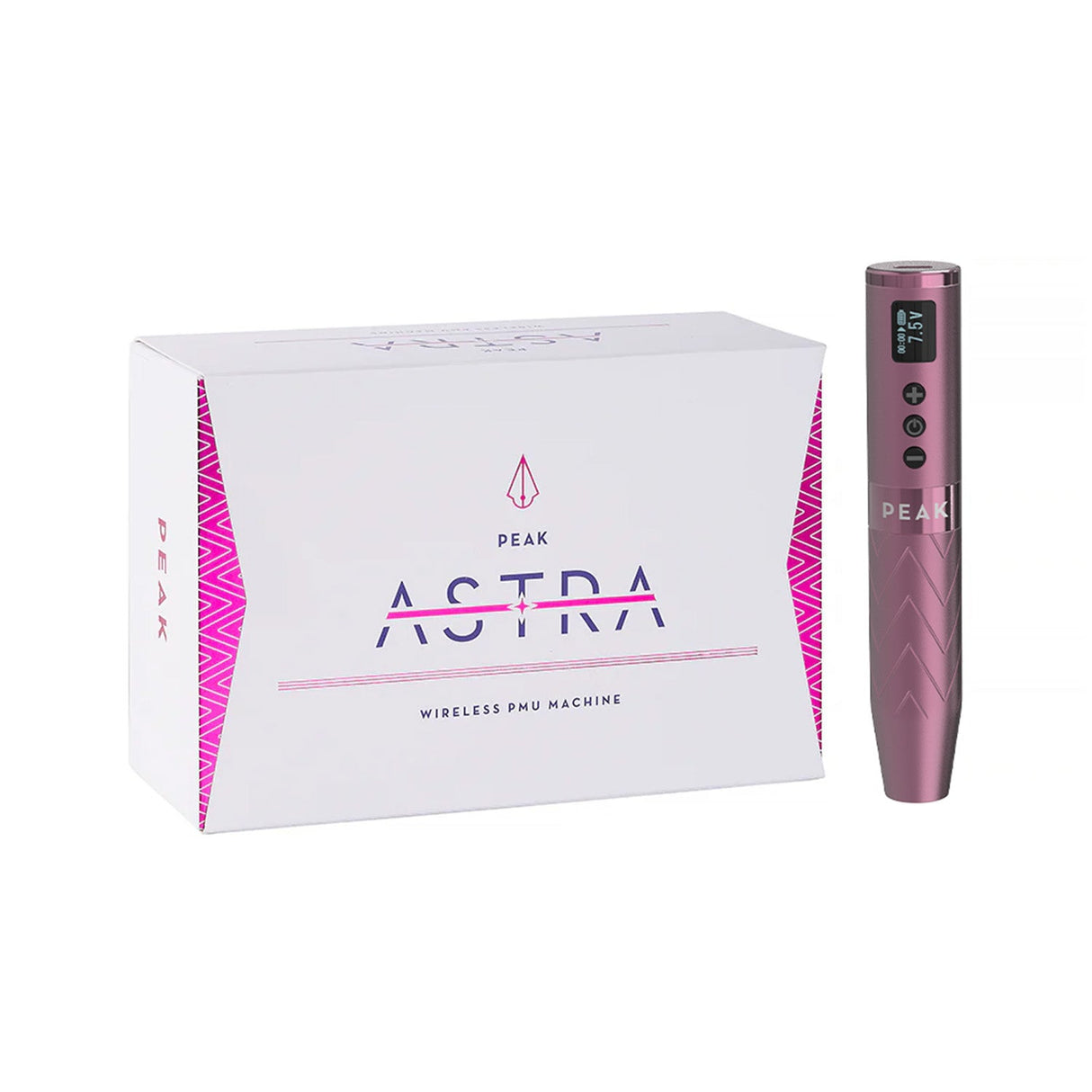 Peak Astra PMU machine, pink, with retail box