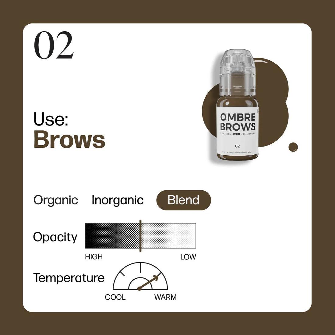 Perma Blend LUXE Ombre Brows 02 15ml - BVShop