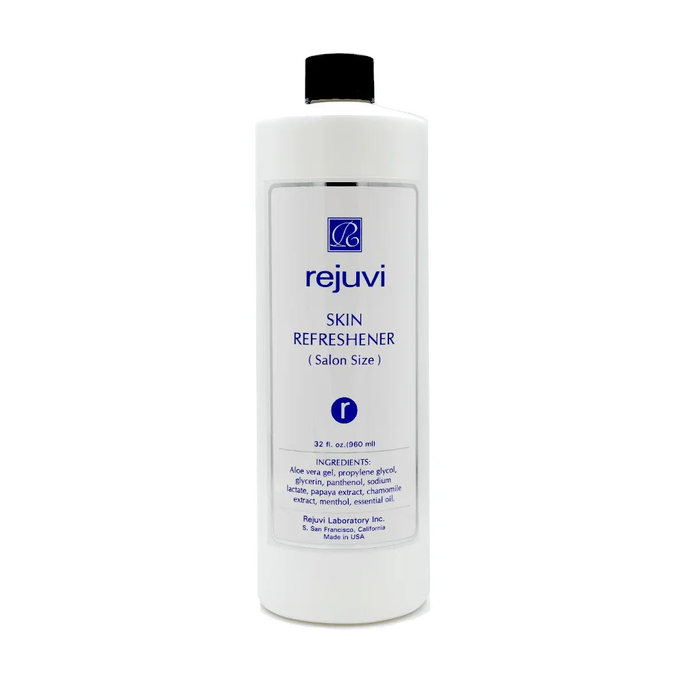 Rejuvi r Rafraîchissant Pour La Peau 960ml – Flacon, étiquette avant