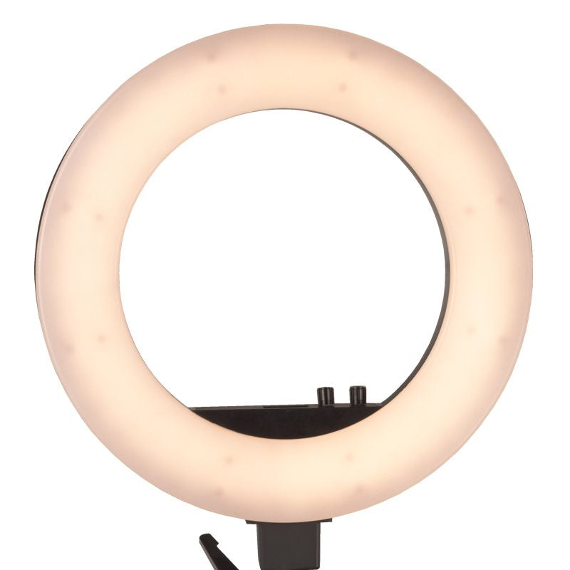 Ring light 18 "48w led black + tripod - BVShop