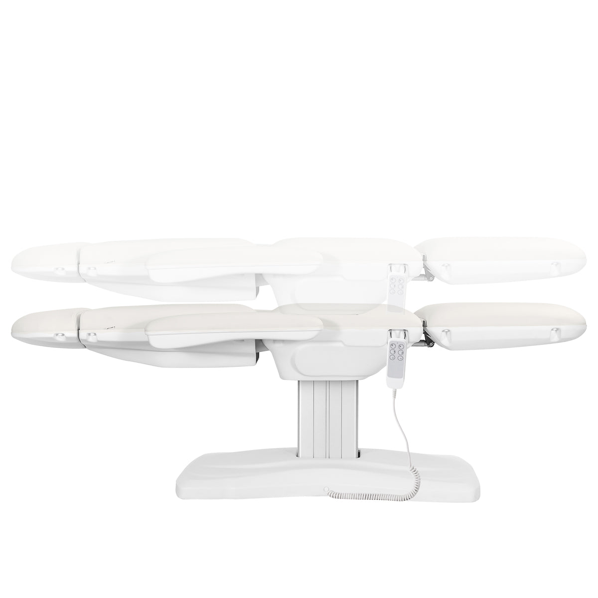 Sillon Eclipse electric cosmetic chair 3 actuators white - BVShop