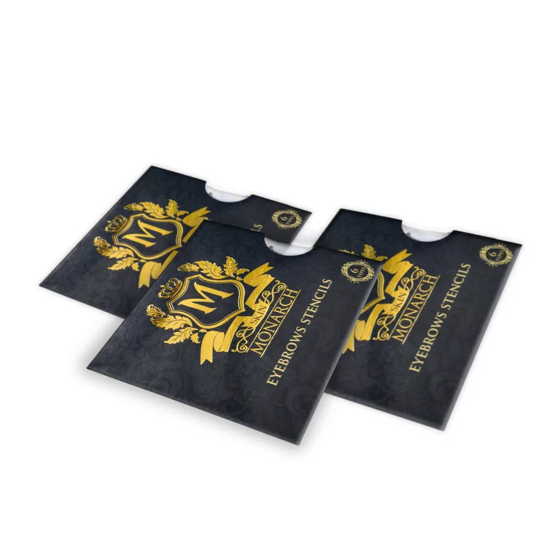 Skin Monarch stencil set 6pcs - BVShop