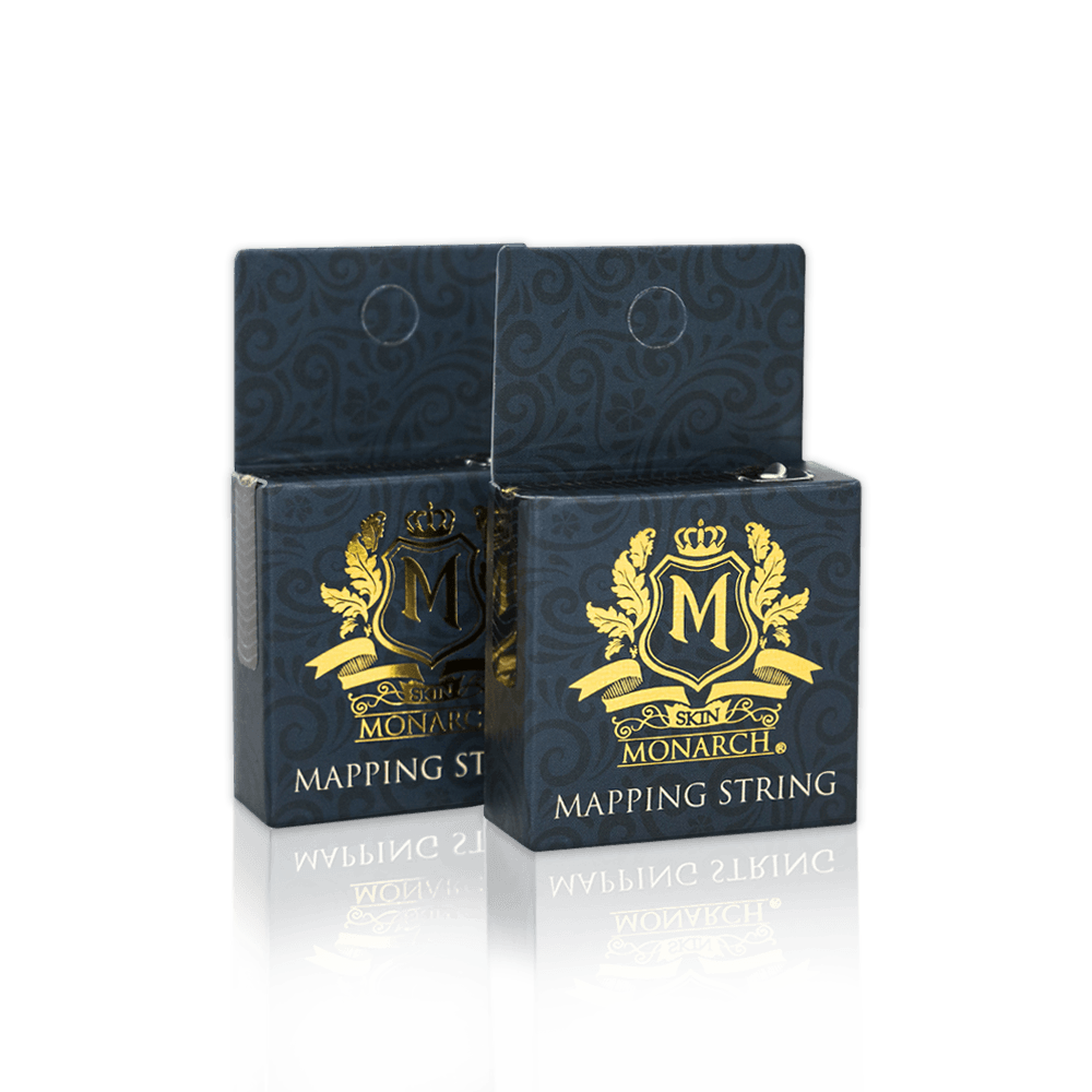 Skin Monarch Pre-Inked String For Brow Mapping White/Brown/Black 1pcs - BVShop
