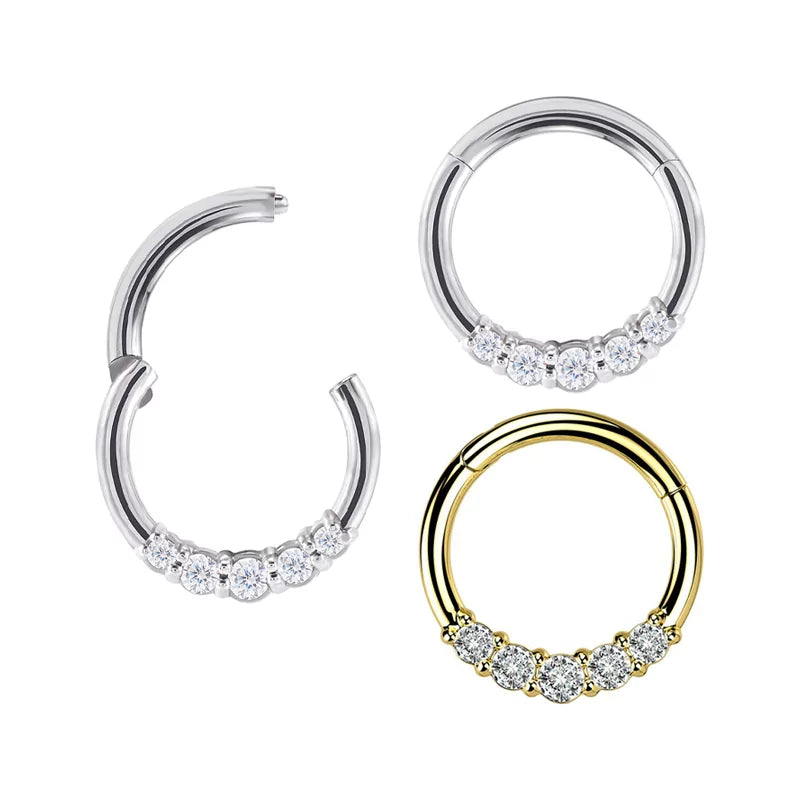 Bague avec ensemble de visage Steel Blaze