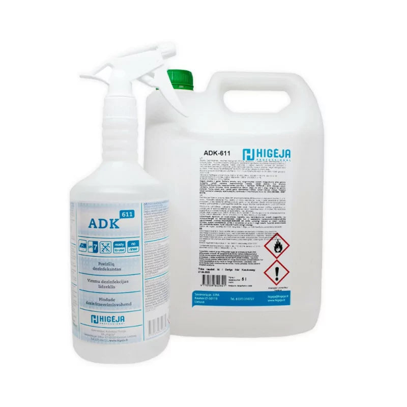 Désinfectant pour surfaces et outils ADK-611 1L/5L