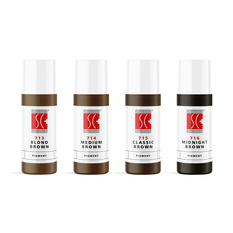 Swiss Color Classic Eyebrow Set 4x5ml - BVShop