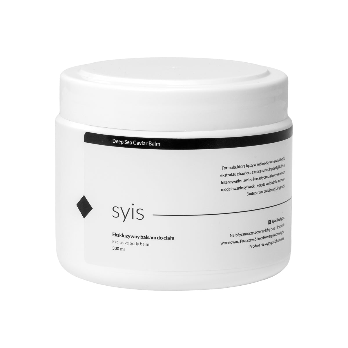 Syis Deep Sea Caviar Balm – Exclusive Body Balm 500 ml - BVShop