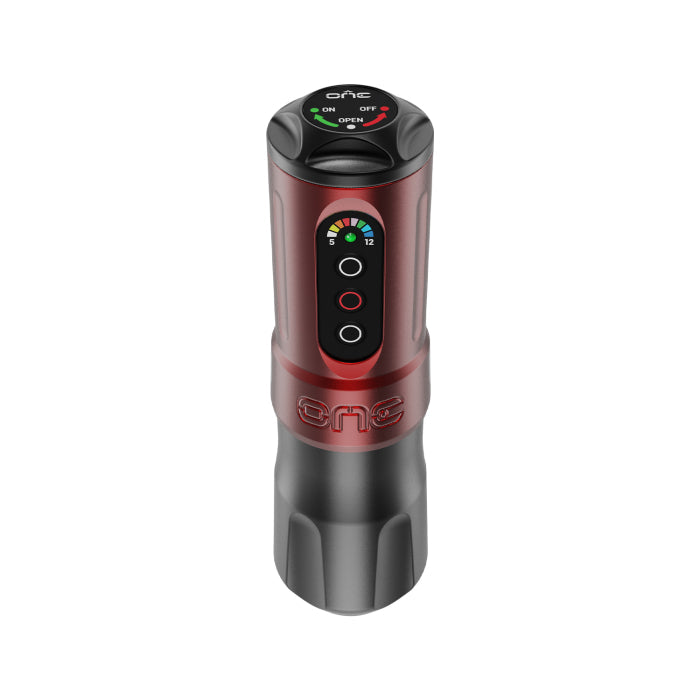 FK Irons ONE Yomico Red/Black 4.0mm wireless tattoo machine