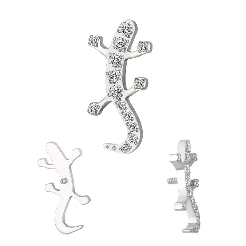 Bague en titane Gecko