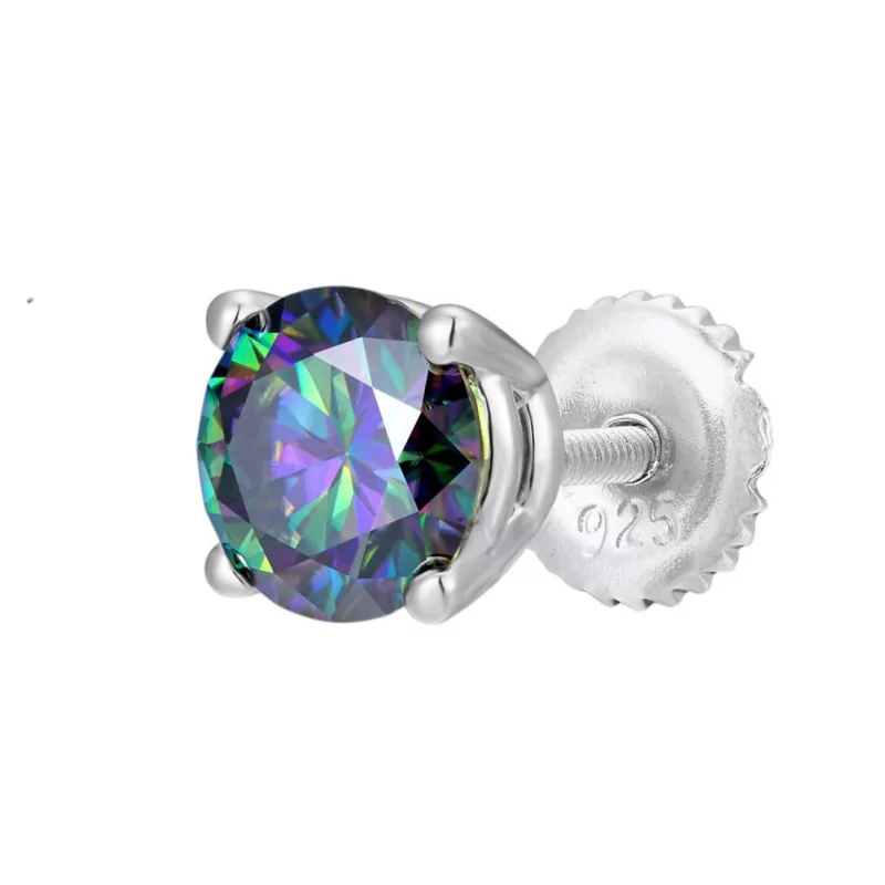 Embouts d'anneau en titane avec sertissage en zirconia