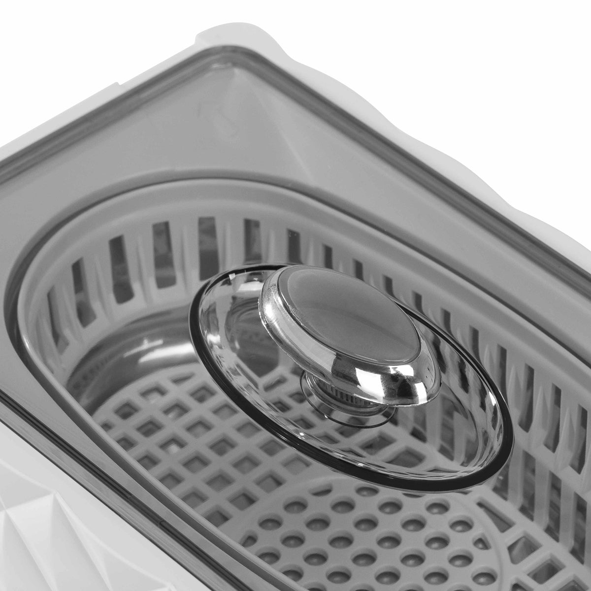 Ultrasonic cleaner AD-3000 cap. 0.45L 26W White - BVShop