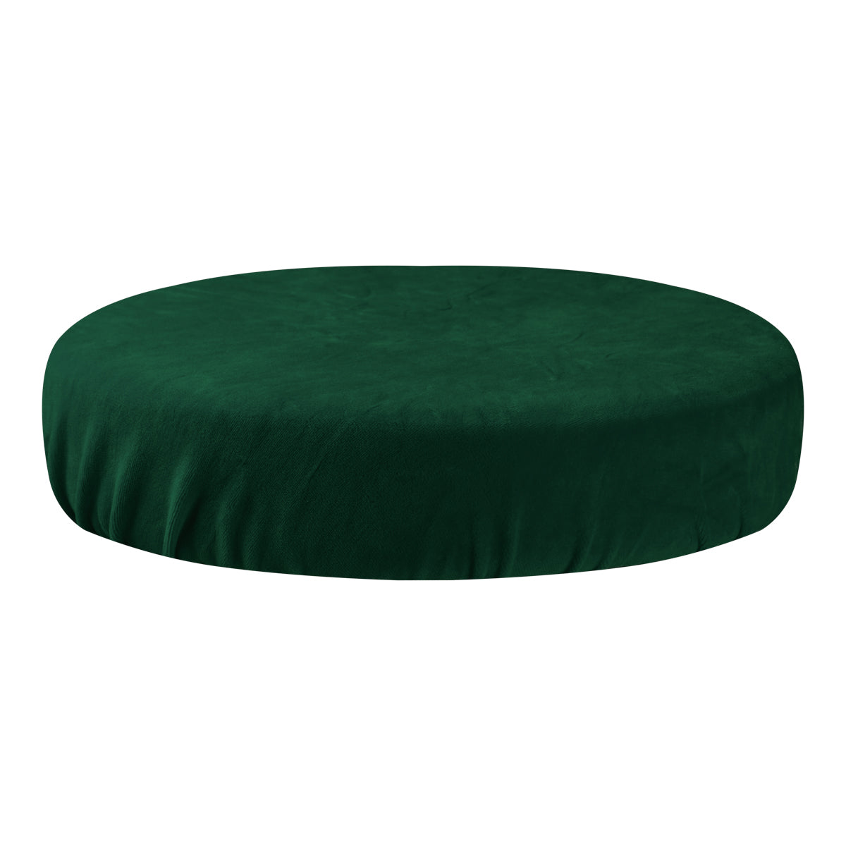 VELOUR COVER STOOL BOTTLE GREEN - BVShop